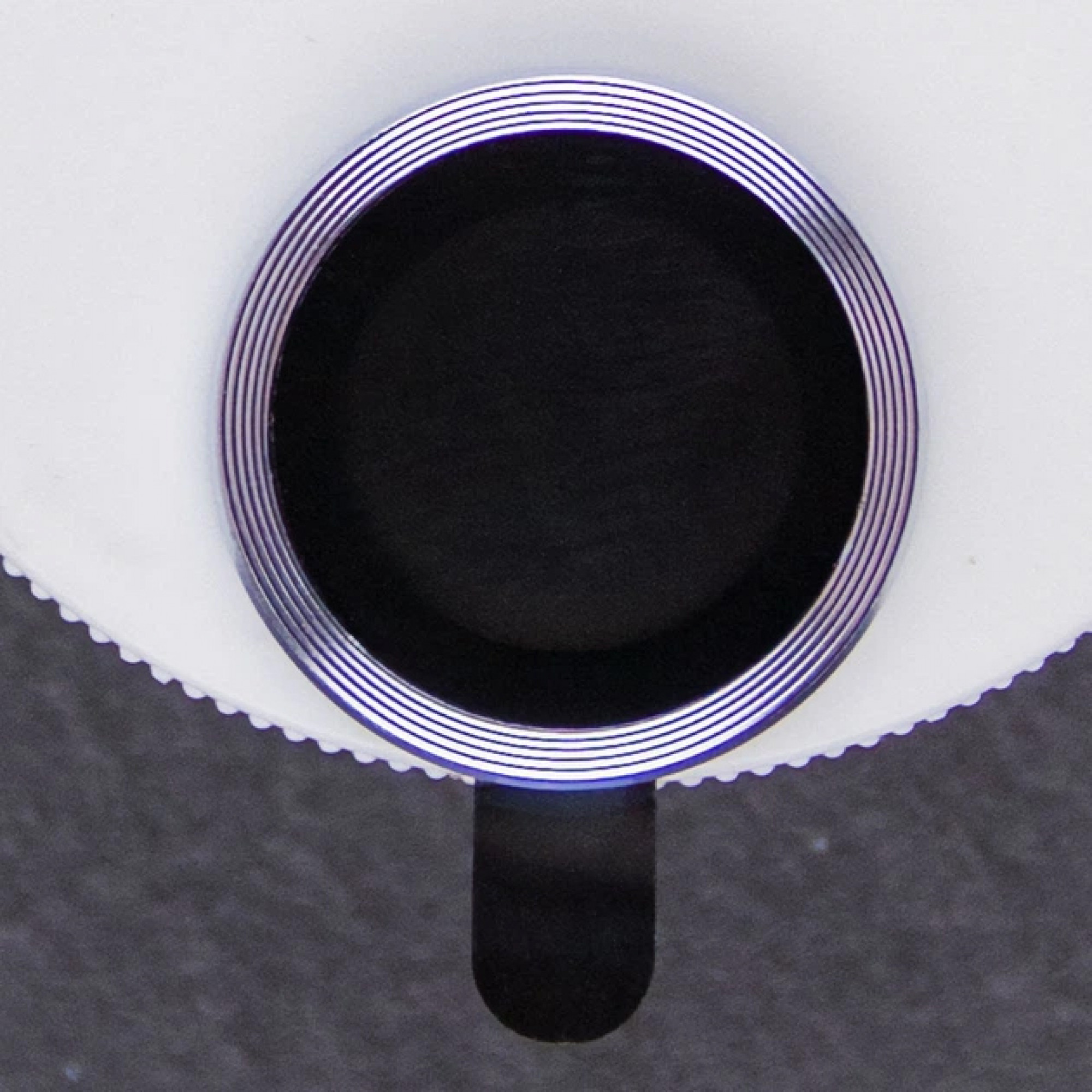 Защитное стекло Monblan для камеры iPhone 16/16 Plus Metal Ring Series (Blue)